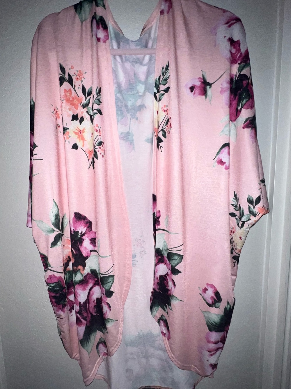 Floral Pink Kimono